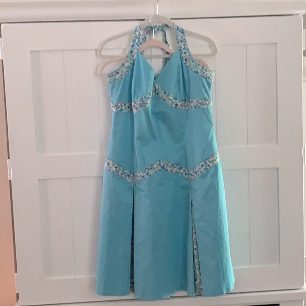 Vintage Style Halter Dress Size M/L Pinup Marilyn Monroe Style